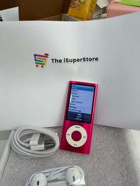 Apple iPod Nano 5th Generation Pink 16GB with Camera - Bundle
